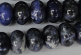 CSO53 15.5 inches 12*18mm rondelle sodalite gemstone beads