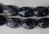 CSO54 15.5 inches 13*18mm rice sodalite gemstone beads