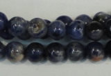 CSO61 15.5 inches 6mm round sodalite gemstone beads wholesale