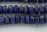 CSO651 15.5 inches 4*6mm rondelle sodalite gemstone beads