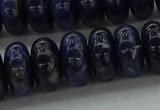 CSO655 15.5 inches 8*14mm rondelle sodalite gemstone beads