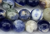 CSO916 15 inches 6mm round sodalite gemstone beads