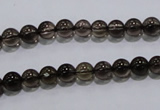 CSQ100 15.5 inches 6mm round grade AA natural smoky quartz beads