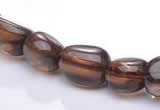 CSQ17 A grade multi sizes irregular natural smoky quartz beads