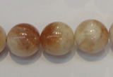 CSS20 15.5 inches 16mm round natural sunstone beads wholesale