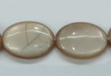 CSS206 15.5 inches 18*25mm oval natural sunstone beads