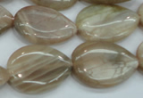 CSS207 15.5 inches 18*25mm flat teardrop natural sunstone beads