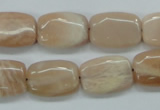 CSS211 15.5 inches 13*18mm rectangle natural sunstone beads