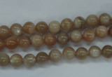 CSS241 15.5 inches 6mm round natural sunstone beads