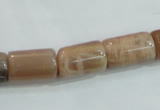 CSS253 15.5 inches 10*16mm column natural sunstone beads