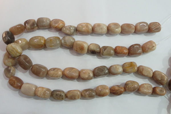 CSS254 15.5 inches 16*18mm nuggets natural sunstone beads