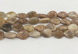 CSS409 15.5 inches 15*20mm flat teardrop sunstone beads wholesale