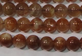 CSS551 15.5 inches 5mm round natural golden sunstone beads