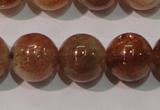 CSS555 15.5 inches 10mm round natural golden sunstone beads