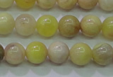 CSS602 15.5 inches 8mm round yellow sunstone gemstone beads