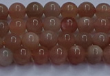 CSS661 15.5 inches 6mm round sunstone gemstone beads wholesale