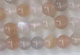 CSS700 15.5 inches 4mm round mixed sunstone beads wholesale