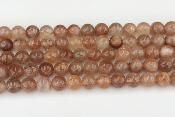 CSS754 15.5 inches 10mm round golden sunstone beads wholesale