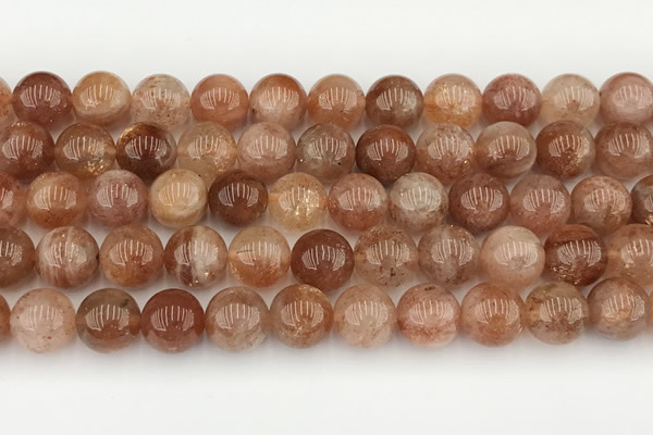 CSS755 15.5 inches 11mm round golden sunstone beads wholesale