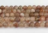 CSS765 15.5 inches 10mm round golden sunstone beads wholesale