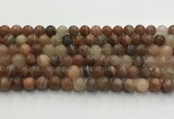 CSS776 15.5 inches 8mm round sunstone gemstone beads wholesale