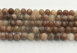 CSS777 15.5 inches 10mm round sunstone gemstone beads wholesale