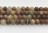 CSS778 15.5 inches 12mm round sunstone gemstone beads wholesale