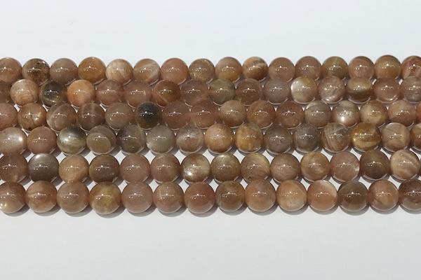 CSS785 15.5 inches 8mm round sunstone gemstone beads wholesale