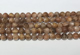 CSS786 15.5 inches 10mm round sunstone gemstone beads wholesale