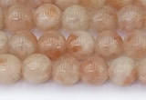 CSS790 15.5 inches 6mm round golden sunstone beads wholesale