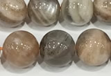 CSS807 15 inches 10mm round rainbow sunstone beads