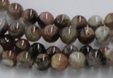 CST03 15.5 inches 8mm round staurolite gemstone beads wholesale