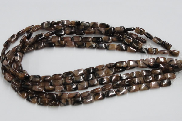 CST12 15.5 inches 8*12mm rectangle staurolite beads wholesale