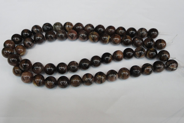 CST39 15.5 inches 14mm round staurolite gemstone beads wholesale