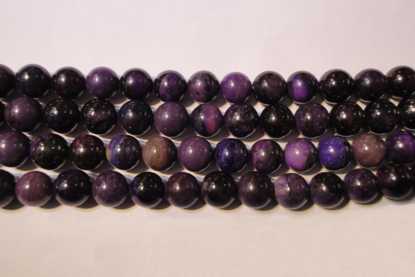 CSU116 15.5 inches 12mm round natural sugilite gemstone beads