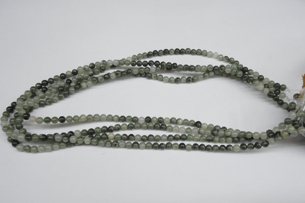 CSW01 15.5 inches 4mm round seaweed quartz beads wholesale