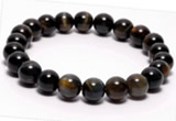 CTB02 7 inch 8mm round blue tiger eye stretch bracelet Wholesale