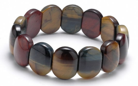 CTB22 7.5 inches 8*14mm tiger eye stretch bracelet wholesale