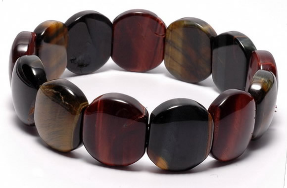 CTB25 7 inches 16*18mm tiger eye stretch bracelet wholesale