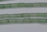 CTB302 15.5 inches 4*6mm tube green aventurine beads wholesale