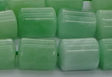 CTB520 15.5 inches 10*13mm triangle jade beads wholesale