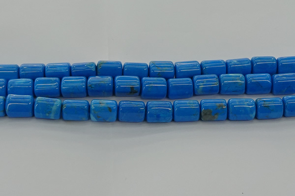 CTB538 15.5 inches 10*13mm triangle turquoise beads wholesale