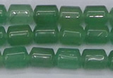 CTB706 15.5 inches 6*8mm tube green aventurine beads wholesale