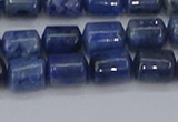 CTB716 15.5 inches 6*8mm tube blue dumortierite beads wholesale