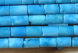 CTB806 15.5 inches 2*4mm tube turquoise beads wholesale