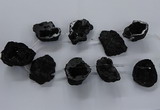 CTD1687 Top drilled 15*25mm - 30*35mm nuggets druzy agate beads