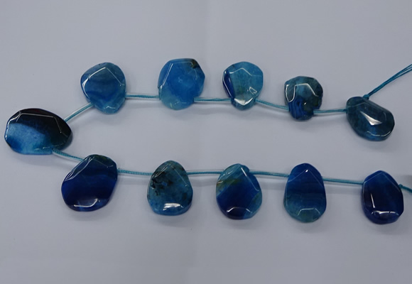 CTD2568 15.5 inches 18*25mm - 30*40mm freeform agate beads