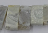 CTD2688 Top drilled 16*22mm - 16*55mm rectangle agate beads