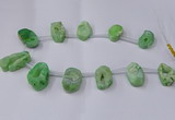 CTD2715 15.5 inches 20*30mm - 35*45mm freeform druzy agate beads