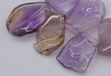 CTD303 Top drilled 15*20mm - 20*25mm freeform ametrine gemstone beads